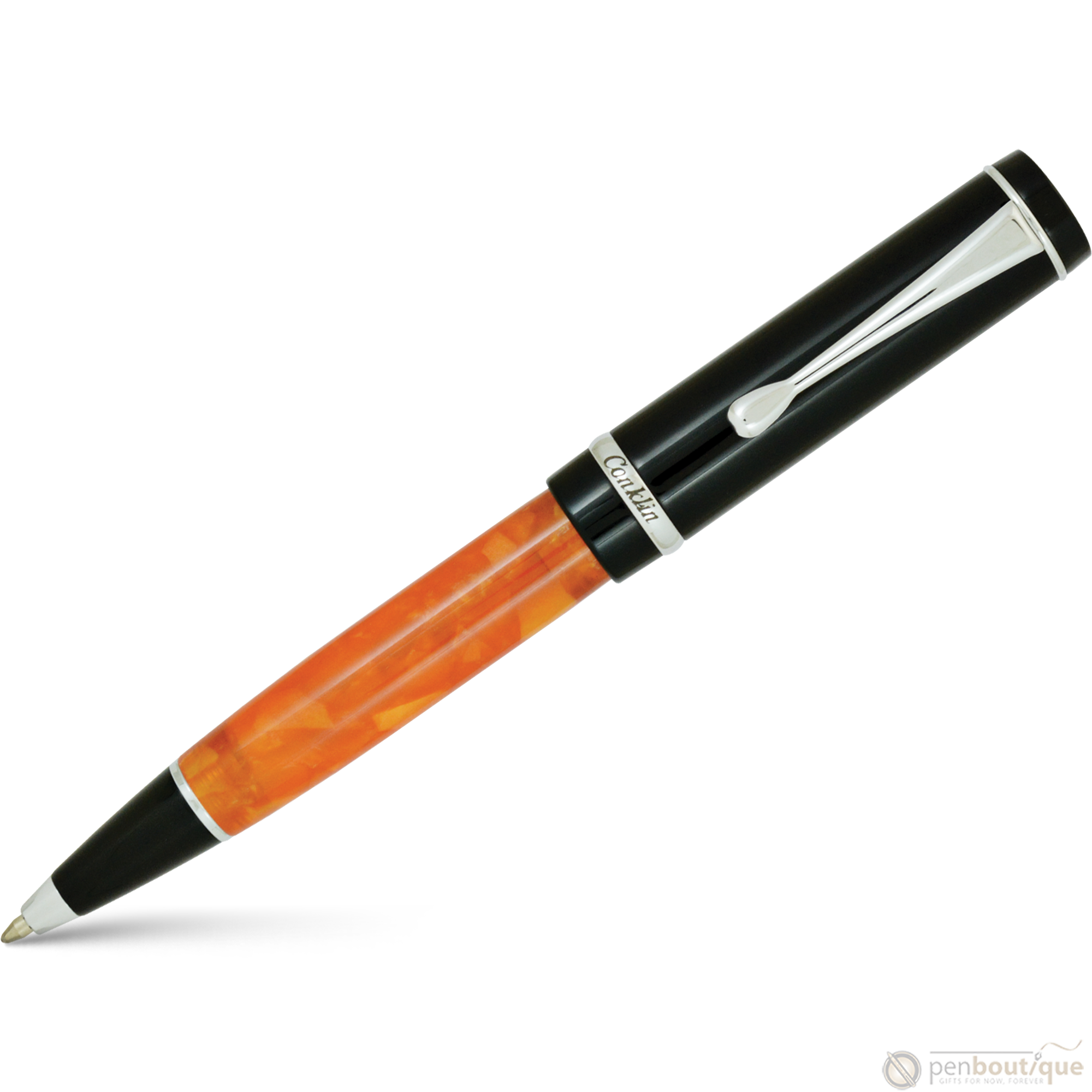 Conklin Duragraph Ballpoint Pen - Orange Nights-Pen Boutique Ltd