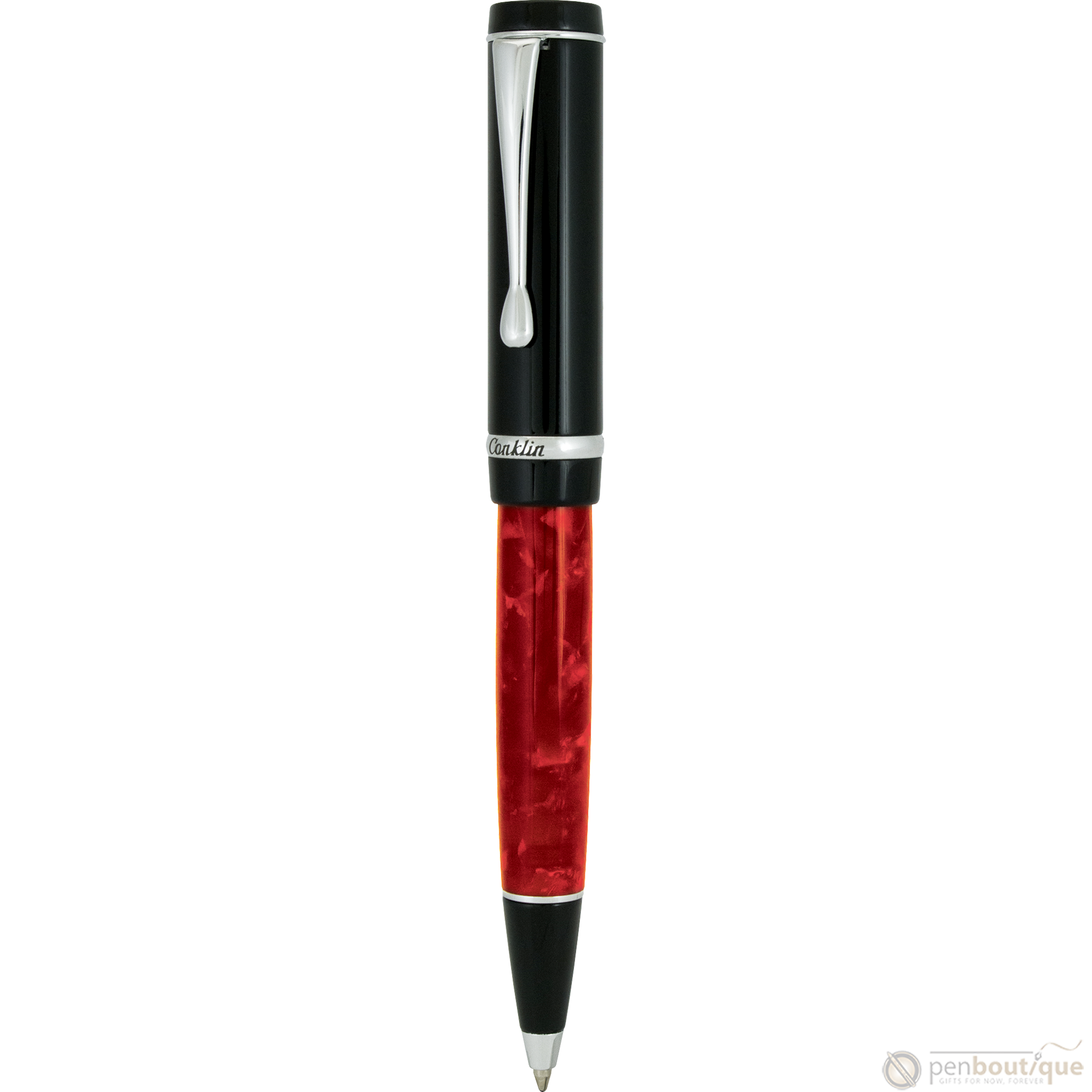 Conklin Duragraph Ballpoint Pen - Red Nights-Pen Boutique Ltd