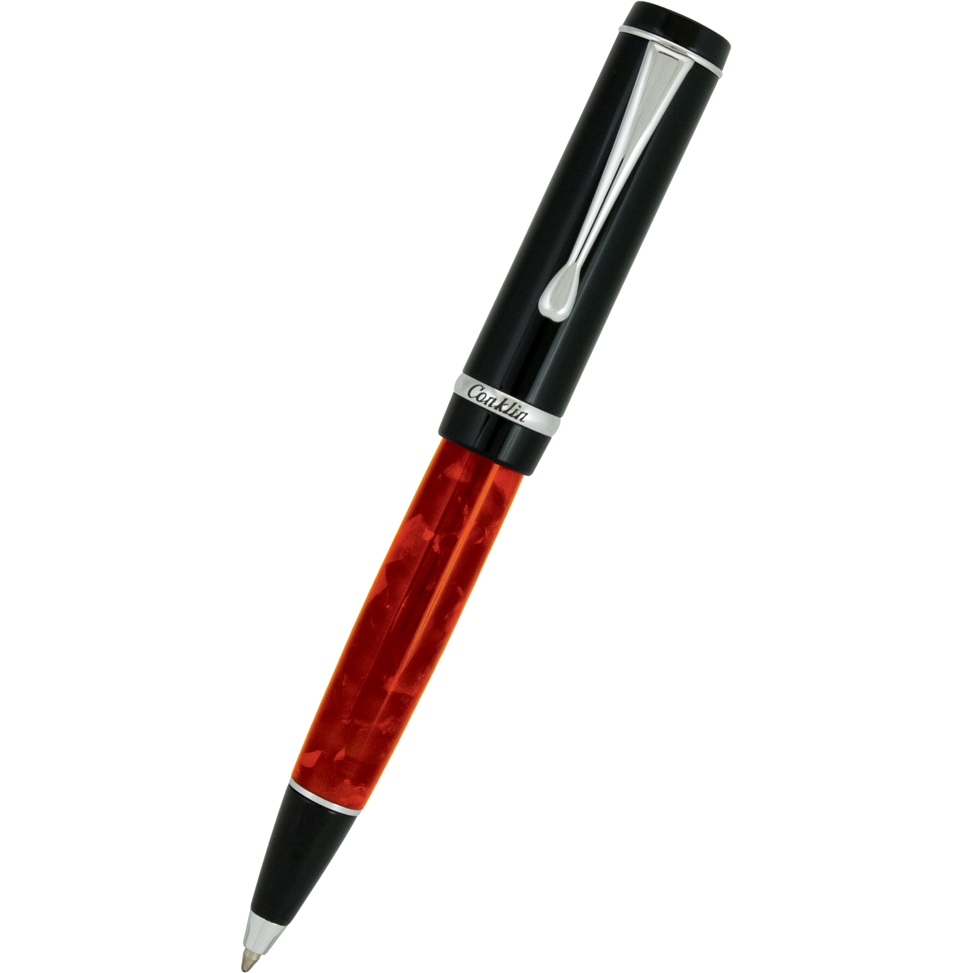 Conklin Duragraph Ballpoint Pen - Red Nights-Pen Boutique Ltd