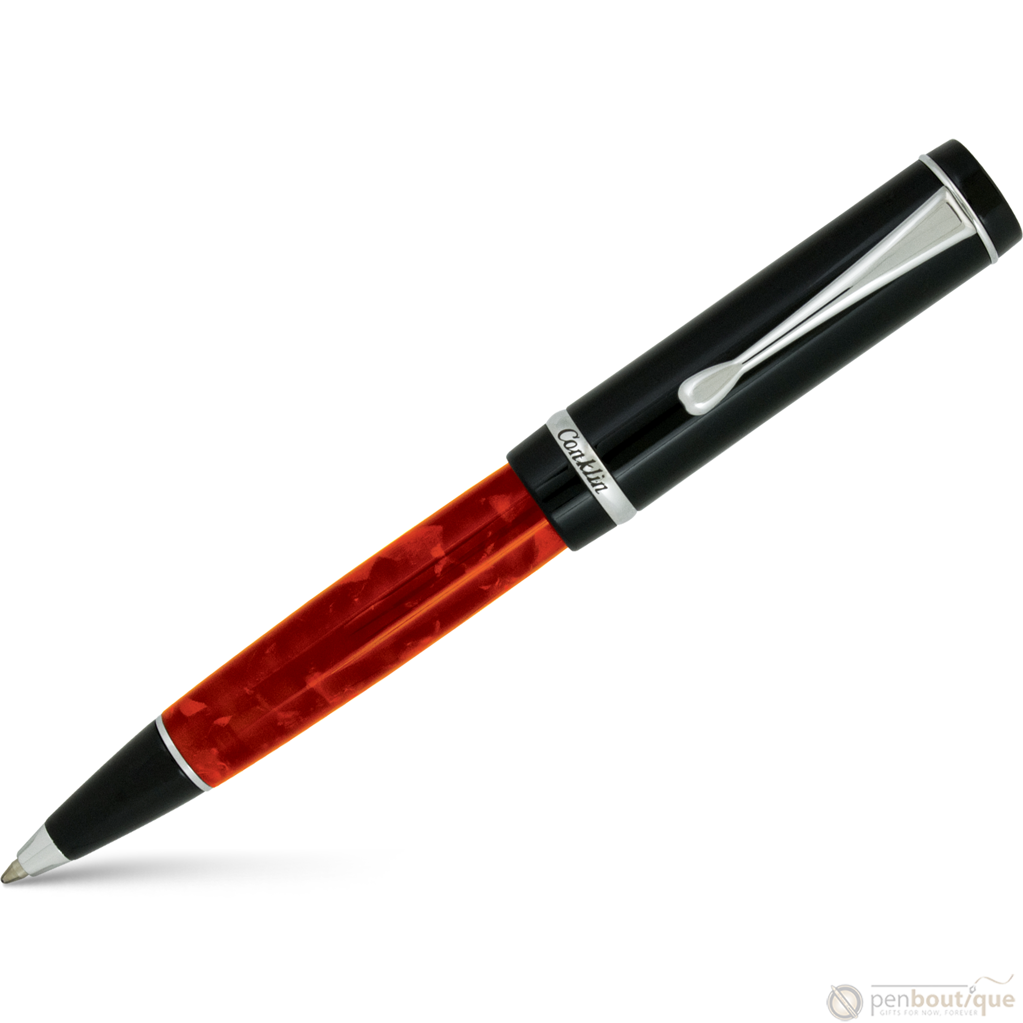 Conklin Duragraph Ballpoint Pen - Red Nights-Pen Boutique Ltd