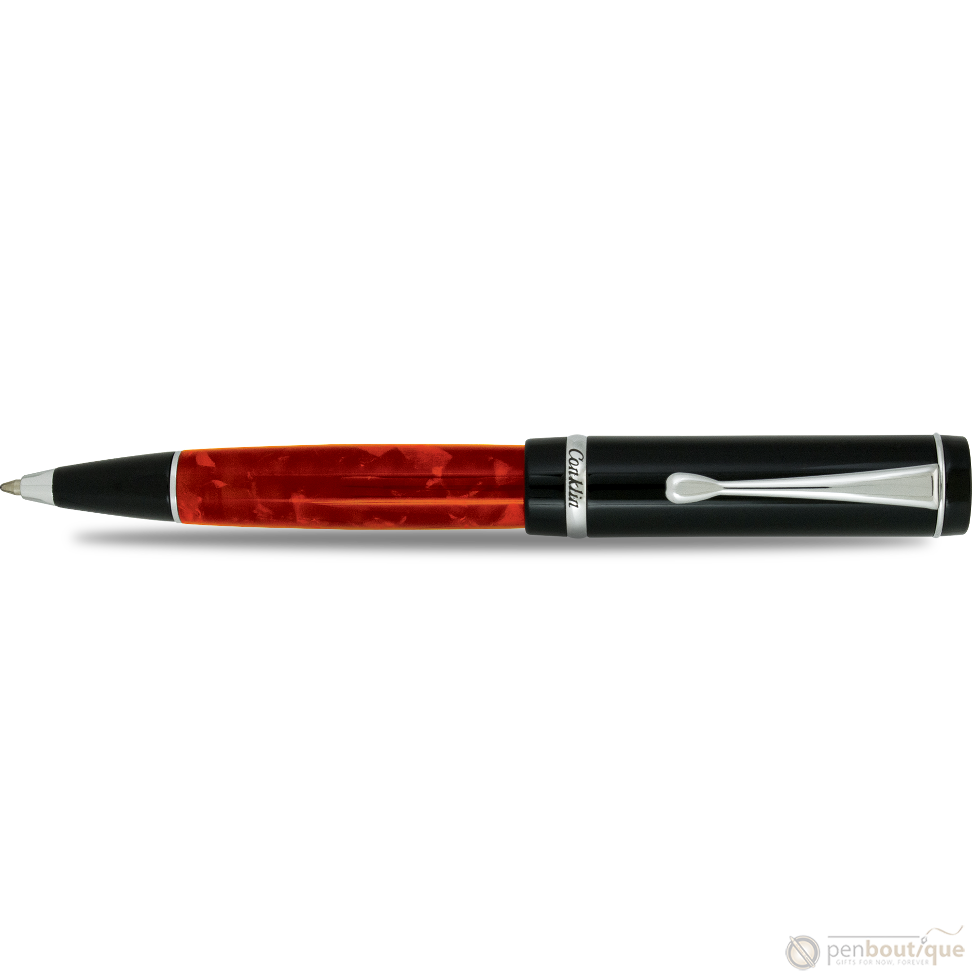 Conklin Duragraph Ballpoint Pen - Red Nights-Pen Boutique Ltd