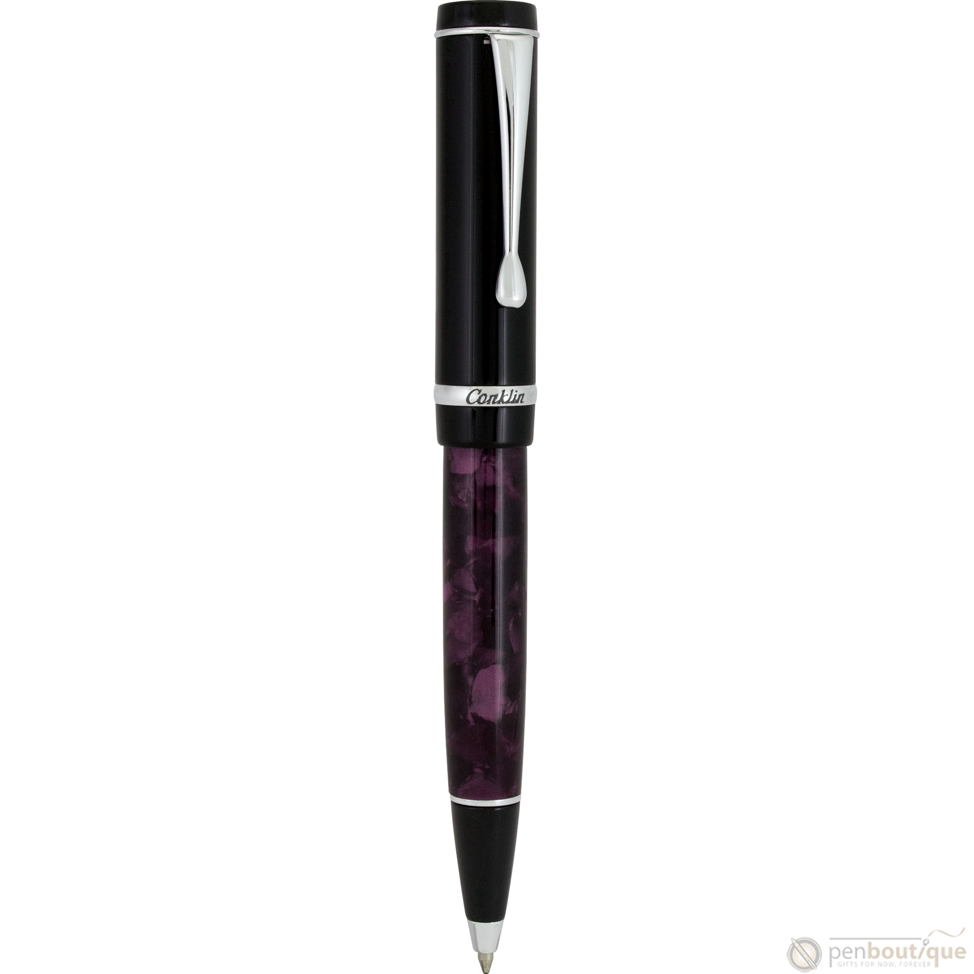 Conklin Duragraph Ballpoint Pen - Purple Nights-Pen Boutique Ltd