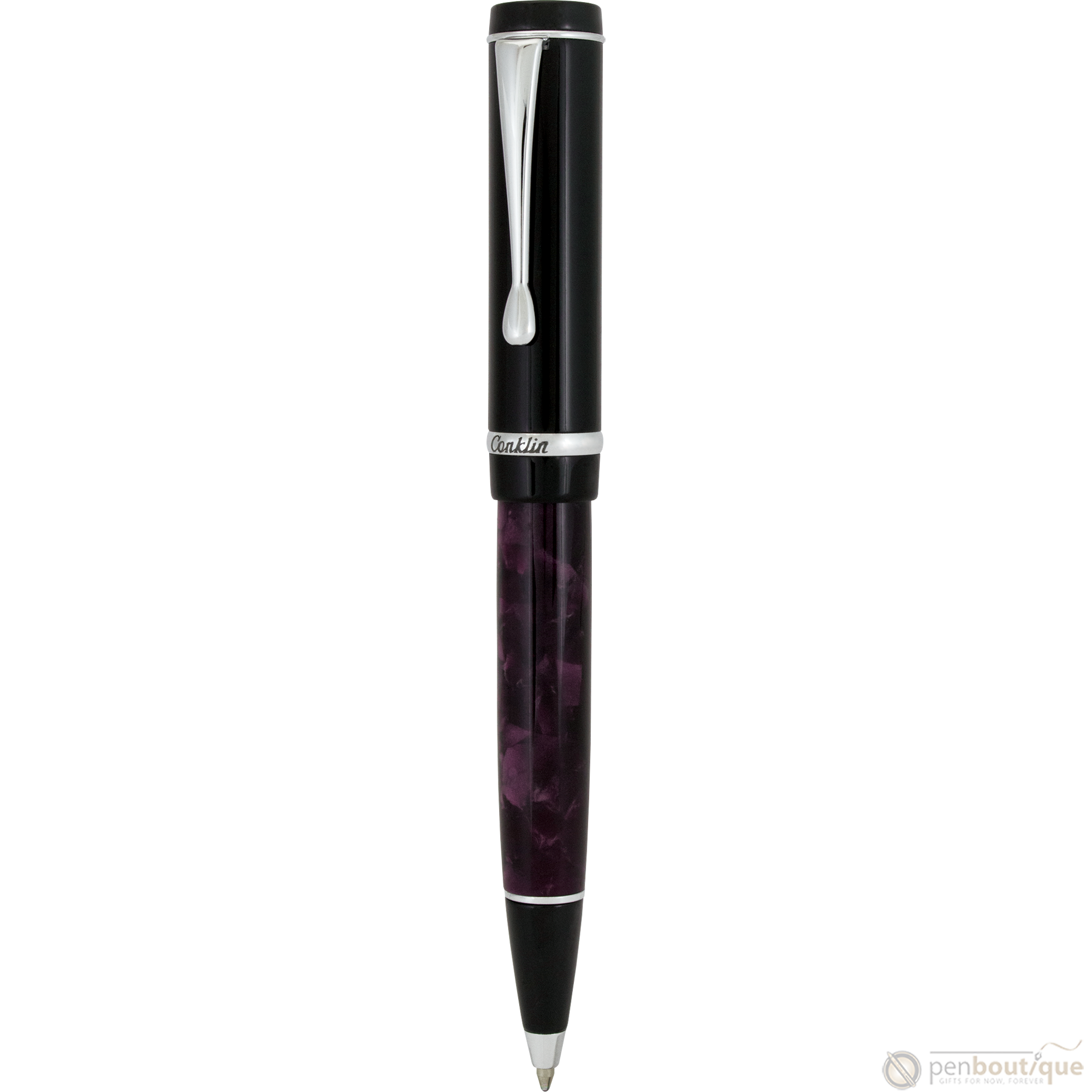 Conklin Duragraph Ballpoint Pen - Purple Nights-Pen Boutique Ltd