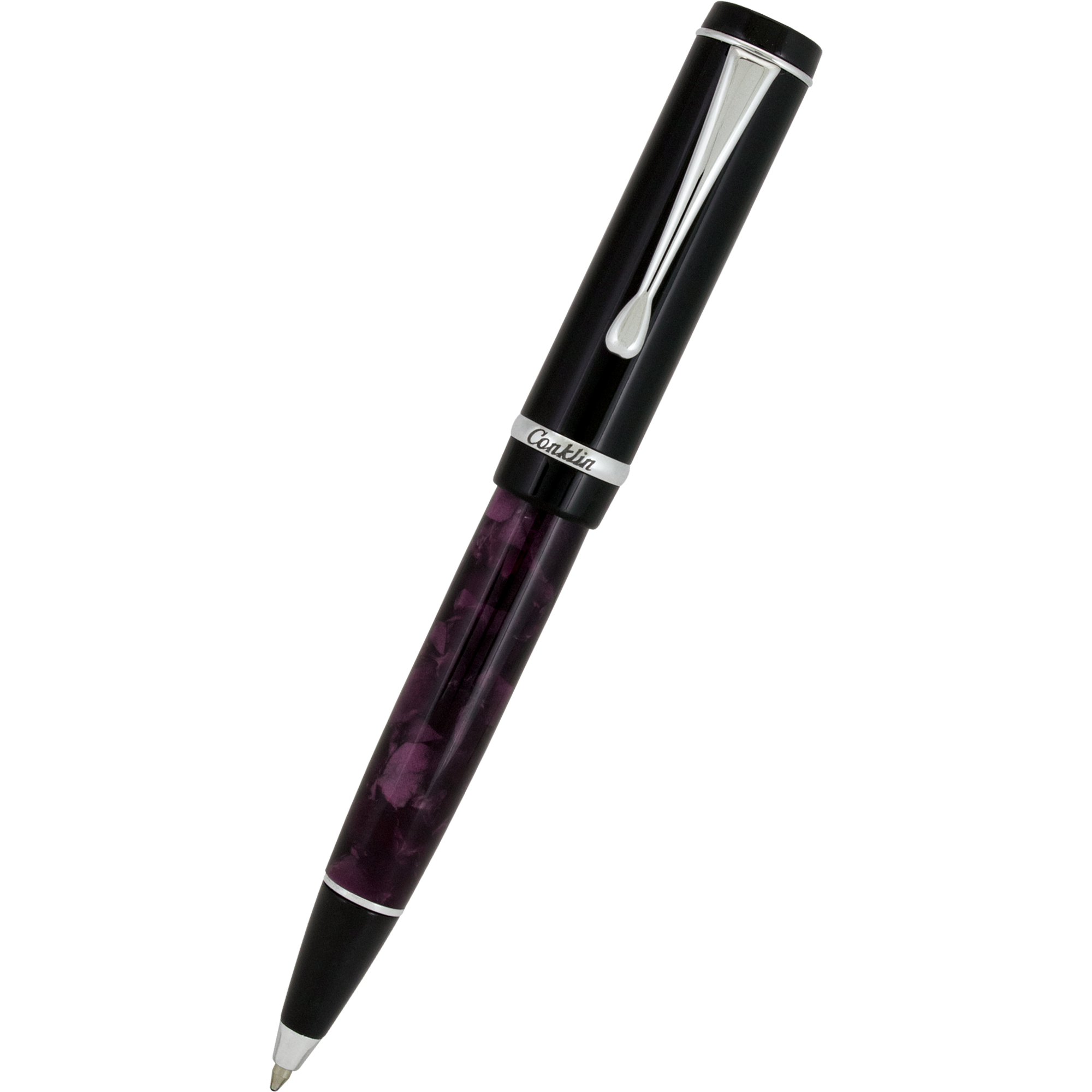 Conklin Duragraph Ballpoint Pen - Purple Nights-Pen Boutique Ltd
