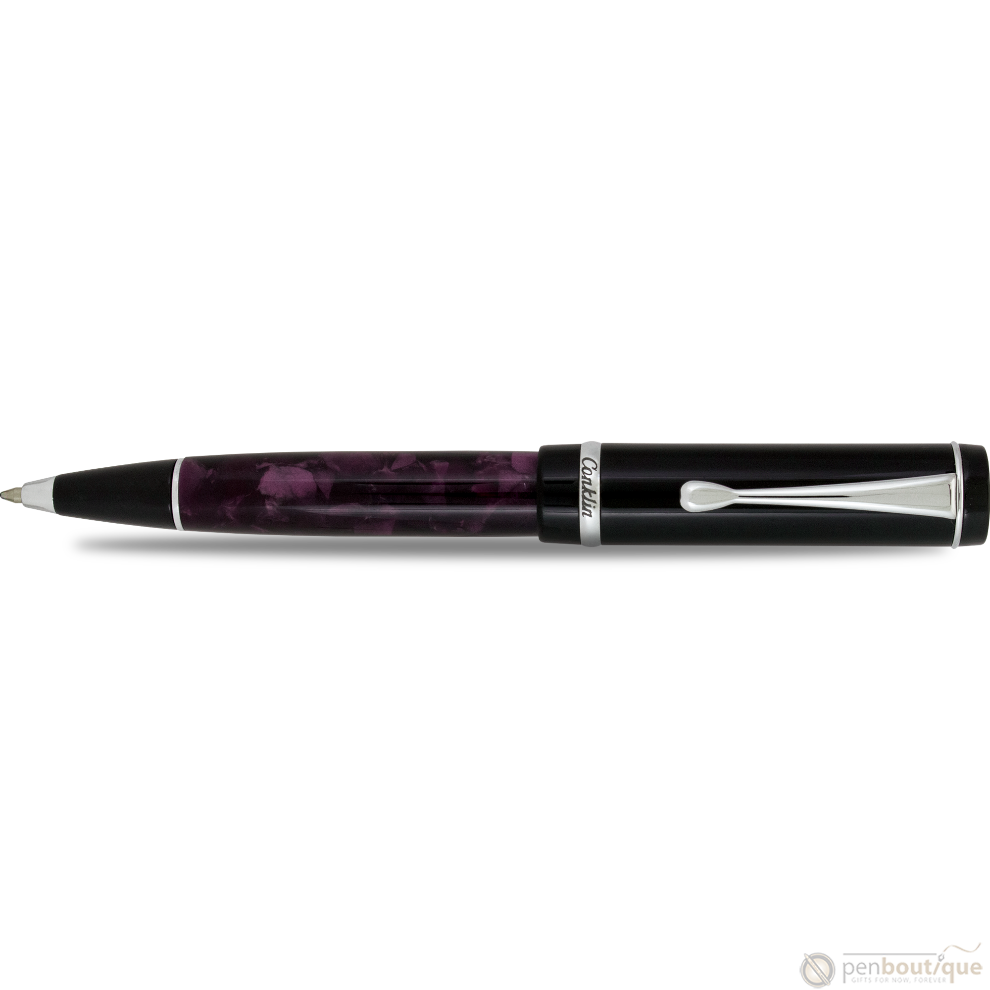 Conklin Duragraph Ballpoint Pen - Purple Nights-Pen Boutique Ltd