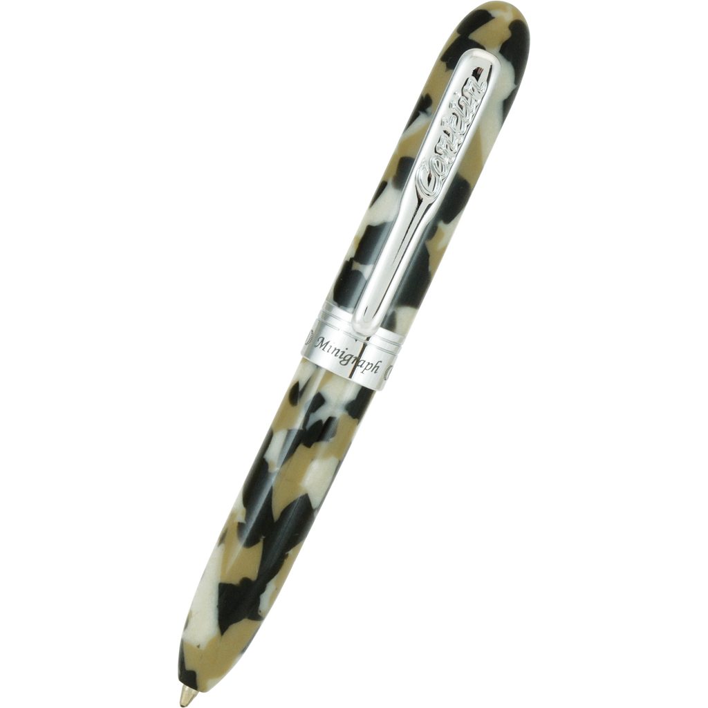 Conklin Minigraph Ballpoint Pen - White Satin-Pen Boutique Ltd