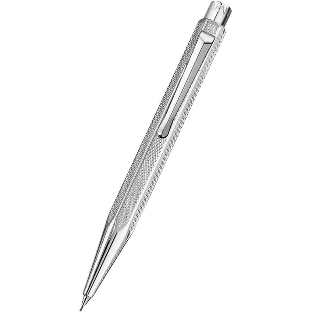 Caran d'Ache Ecridor XS Retro Mechanical Pencil - Silver - 0.5mm-Pen Boutique Ltd