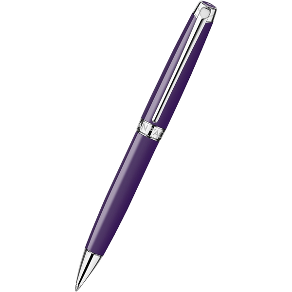 Caran d'Ache Leman Ballpoint Pen - Lilac-Pen Boutique Ltd