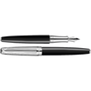 Caran d Ache Leman Bicolor Fountain Pen - Black-Pen Boutique Ltd