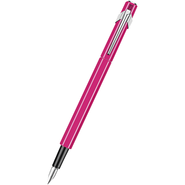 Caran d'Ache 849 Fountain Pen - Pink Fluorescent - Medium-Pen Boutique Ltd