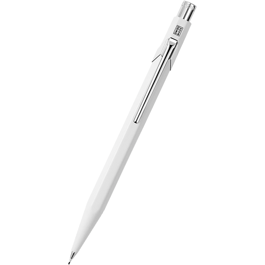 Caran d'Ache 844 Mechanical Pencil - White - 0.7mm-Pen Boutique Ltd