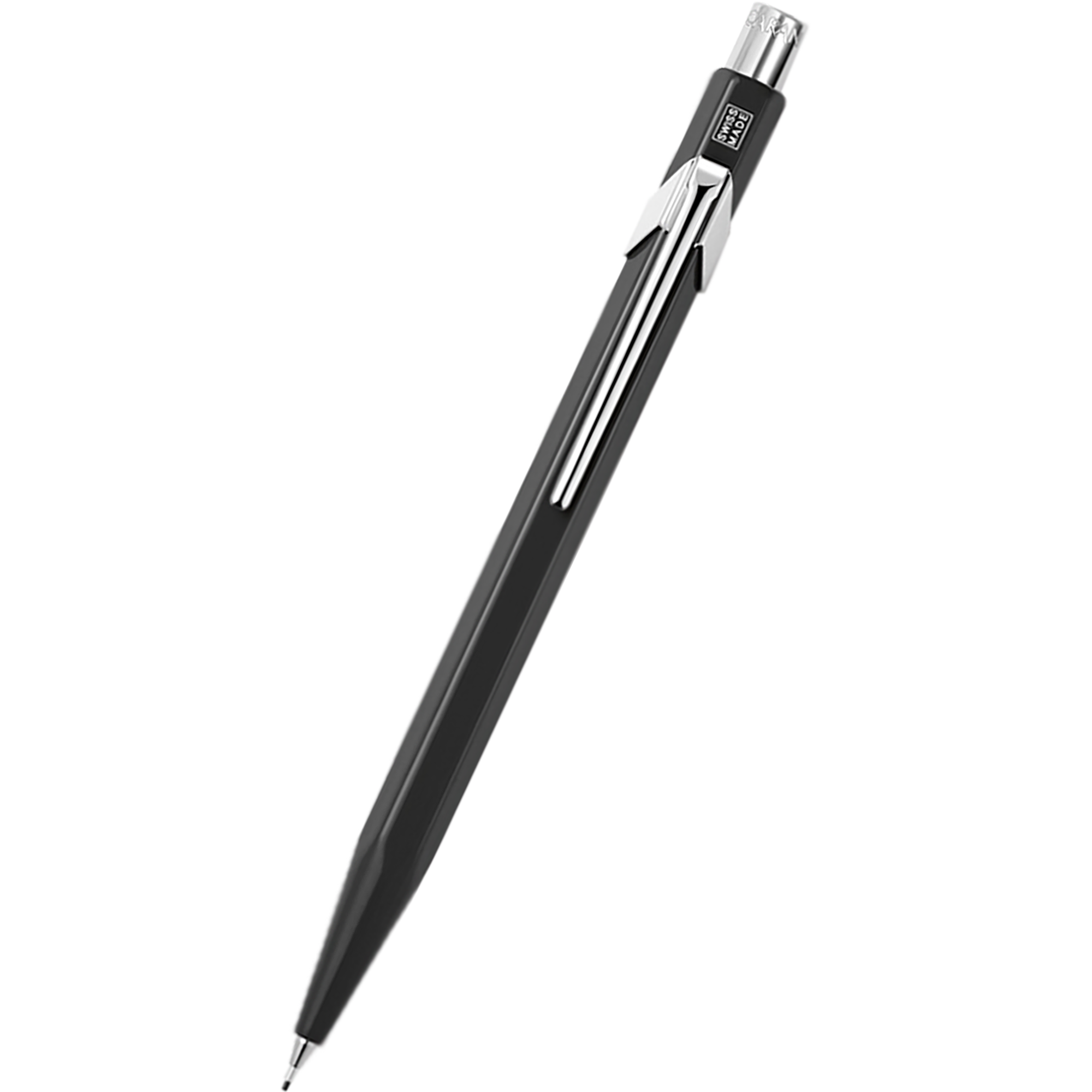 Caran d'Ache 844 Mechanical Pencil - Black - 0.7mm-Pen Boutique Ltd