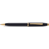 Cross Century II Ballpoint Pen - Black - Gold Trim-Pen Boutique Ltd