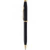 Cross Century II Ballpoint Pen - Black - Gold Trim-Pen Boutique Ltd