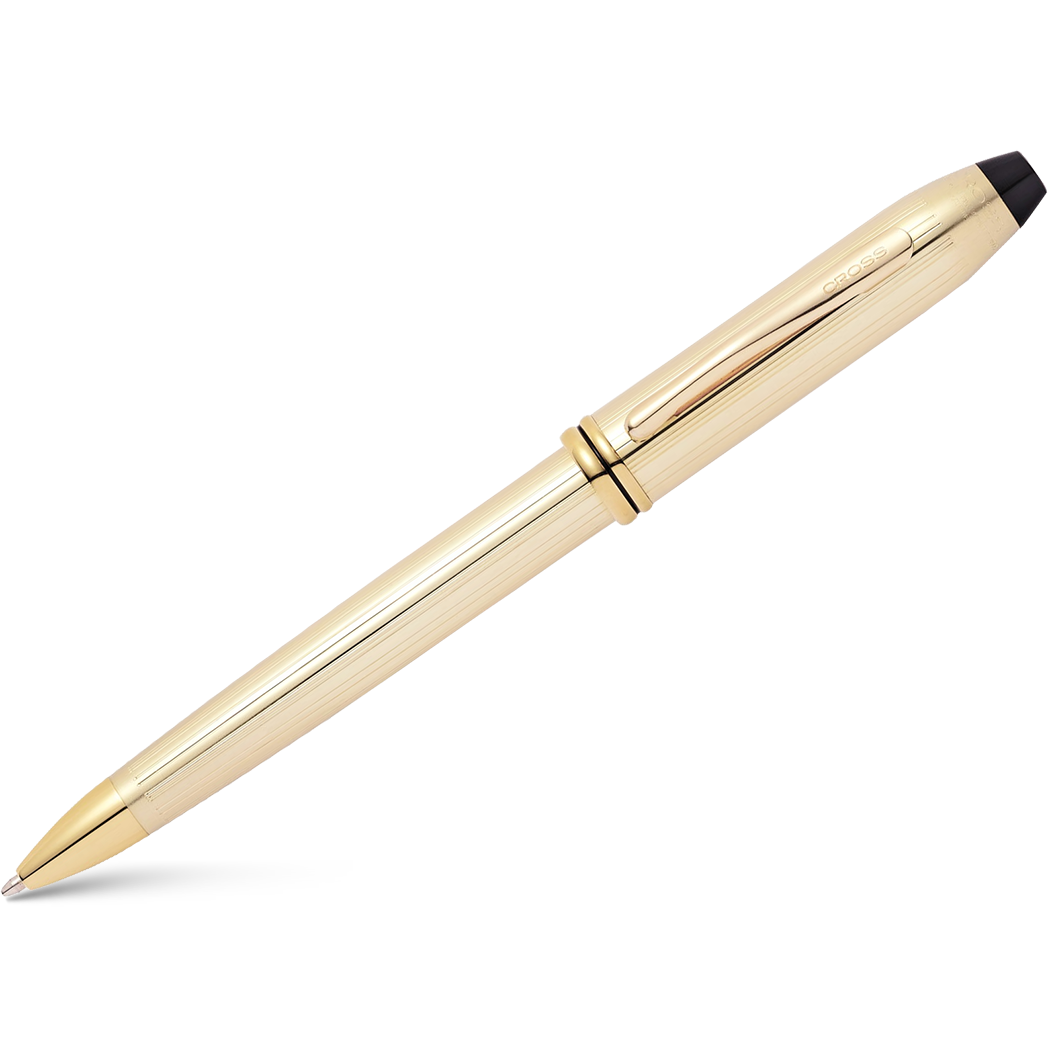 Cross Townsend Ballpoint Pen - 10K Gold-Pen Boutique Ltd