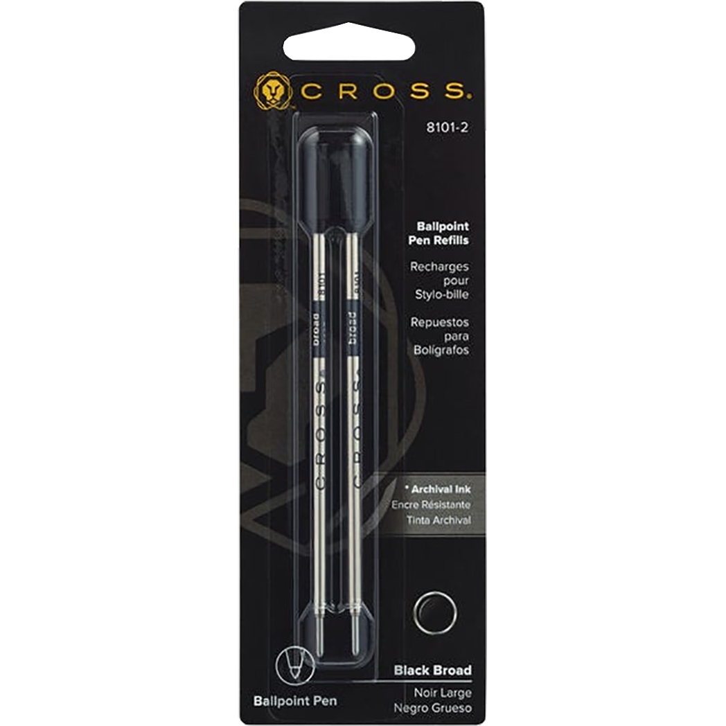 Recharge BLG-7 pour stylo roller Pilot - Noir (M) - Pointe 0.7