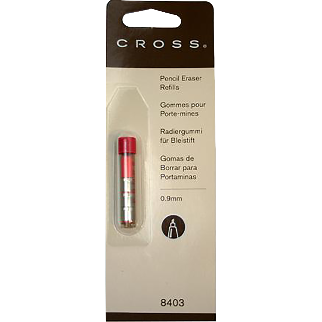 Cross Pencil Refill (0.9mm Pencil Erasers for Loose Lead Pencils)-Pen Boutique Ltd