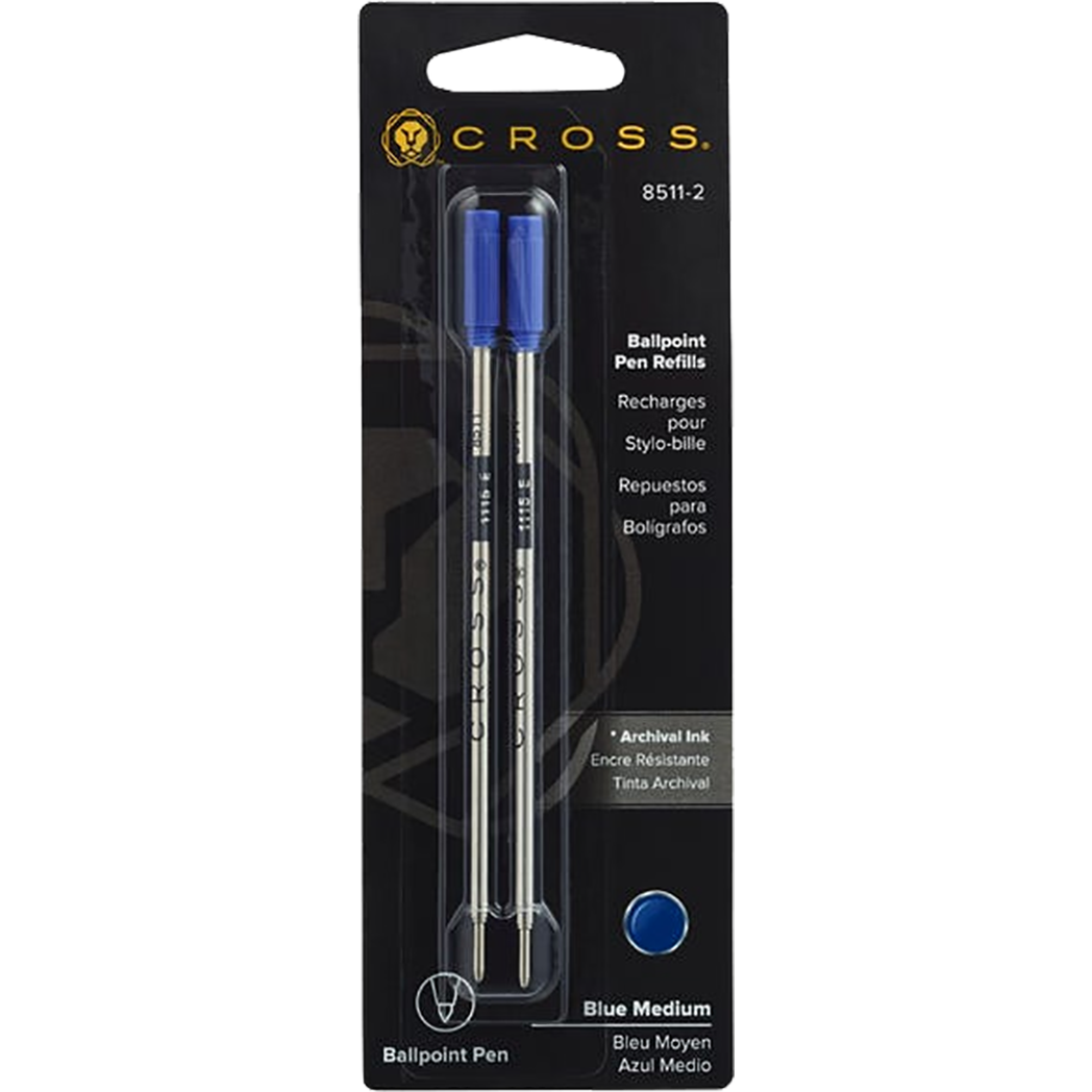 Cross Ballpoint Refill - Standard - Dual Pack-Pen Boutique Ltd