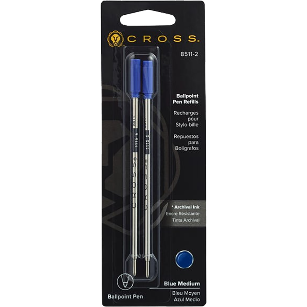 Recharge stylo bille Busines Bleu 0,7 mm