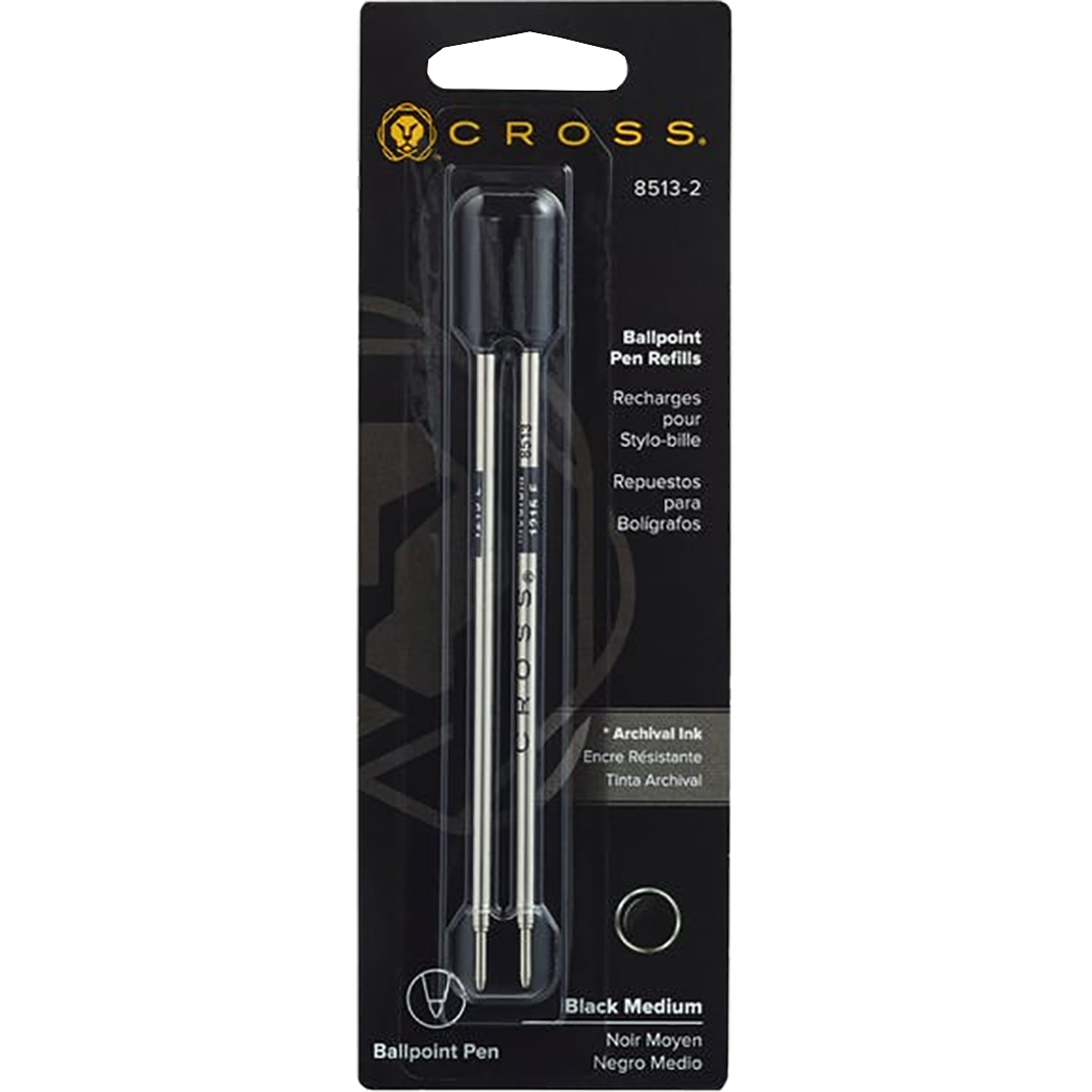 Cross Ballpoint Refill - Standard - Dual Pack-Pen Boutique Ltd