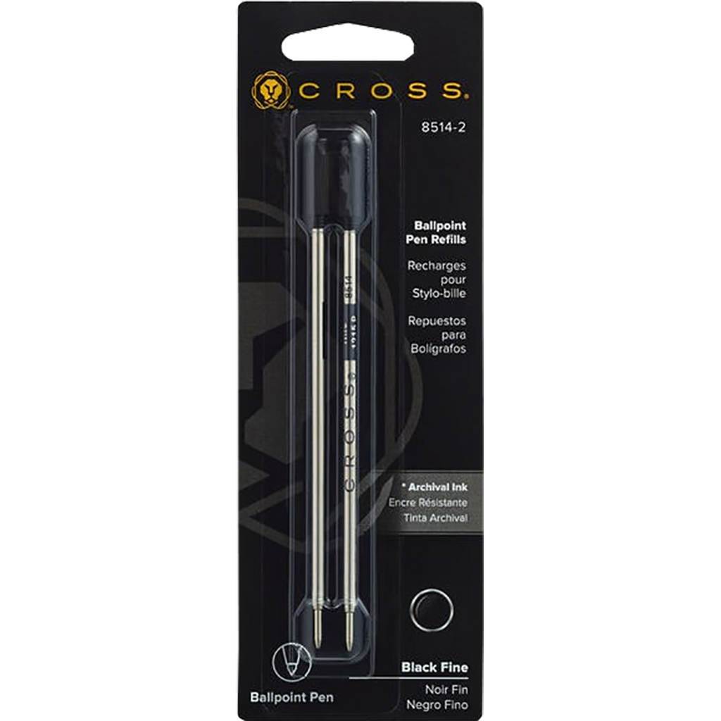 Cross Ballpoint Refill - Standard - Dual Pack-Pen Boutique Ltd