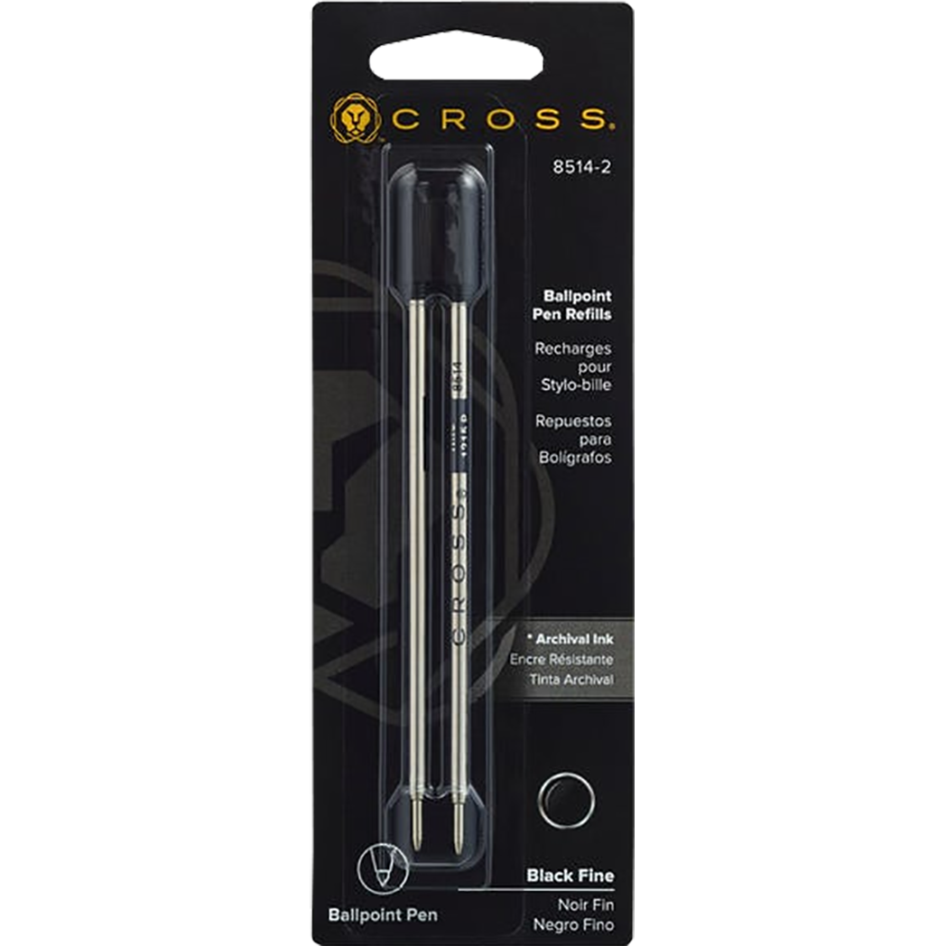 Cross Ballpoint Refill - Standard - Dual Pack-Pen Boutique Ltd