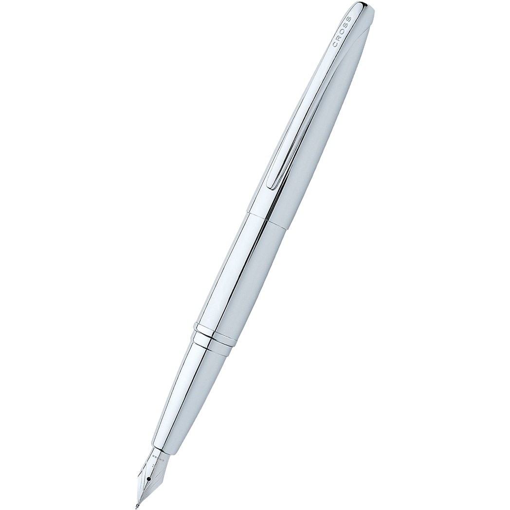 Cross ATX Fountain Pen - Pure Chrome-Pen Boutique Ltd