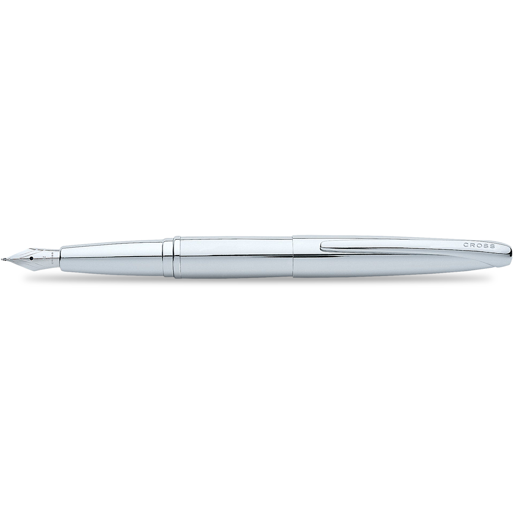 Cross ATX Fountain Pen - Pure Chrome-Pen Boutique Ltd