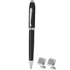 Cross Townsend Gift Set (Includes Black Ballpoint Pen & Harrington Cuff Link)-Pen Boutique Ltd