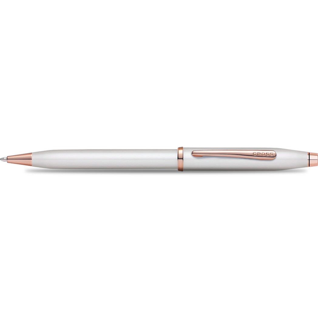Cross Century II Ballpoint Pen - Pearlescent White-Pen Boutique Ltd