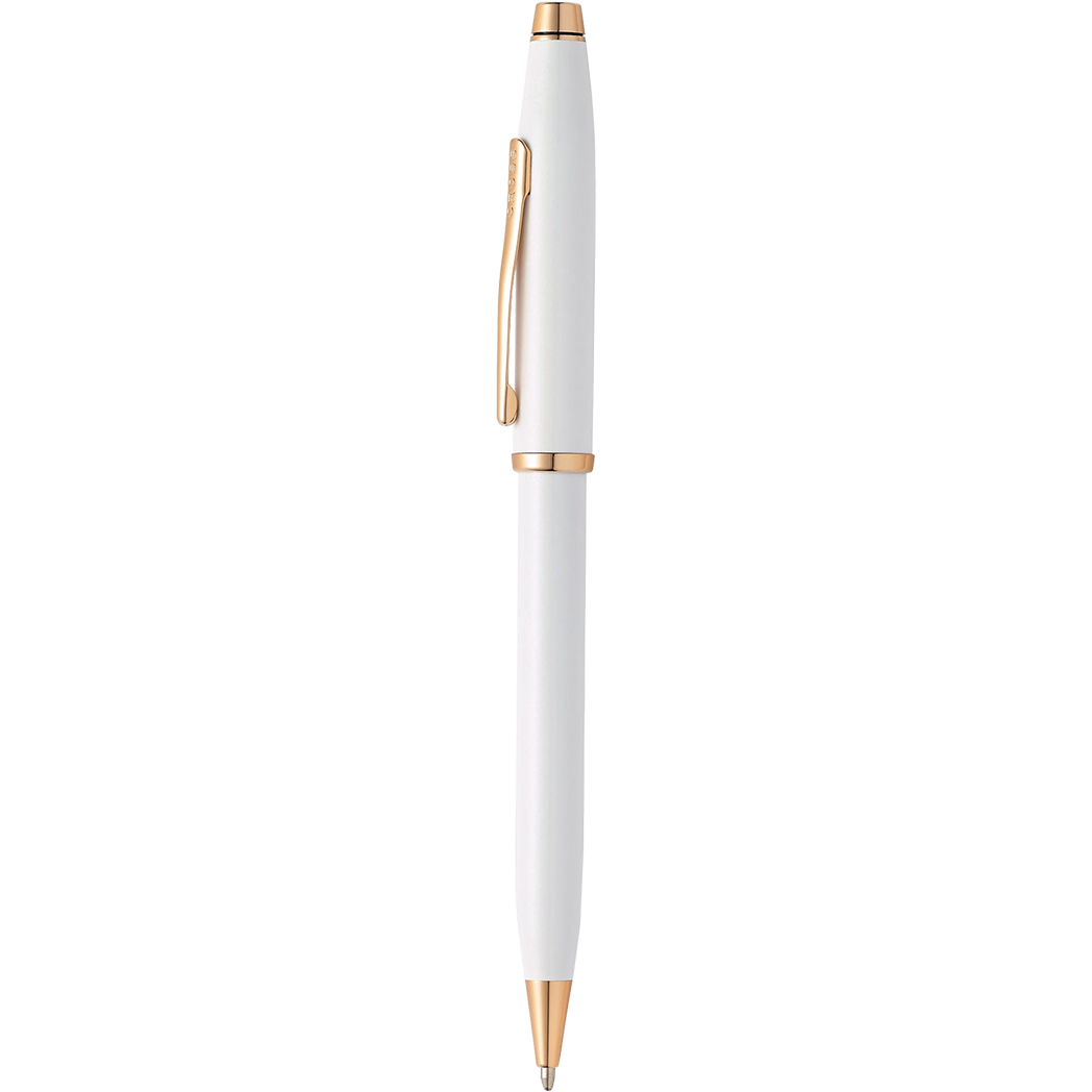 Cross Century II Ballpoint Pen - Pearlescent White-Pen Boutique Ltd