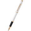 Cross Century II Fountain Pen - Pearlescent White - Rose Gold Trim-Pen Boutique Ltd