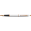 Cross Century II Fountain Pen - Pearlescent White - Rose Gold Trim-Pen Boutique Ltd