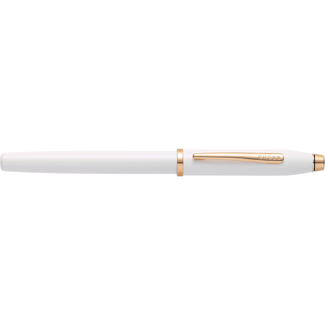 Cross Century II Fountain Pen - Pearlescent White - Rose Gold Trim-Pen Boutique Ltd