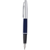 Cross Calais Fountain Pen - Chrome/Blue - Medium-Pen Boutique Ltd