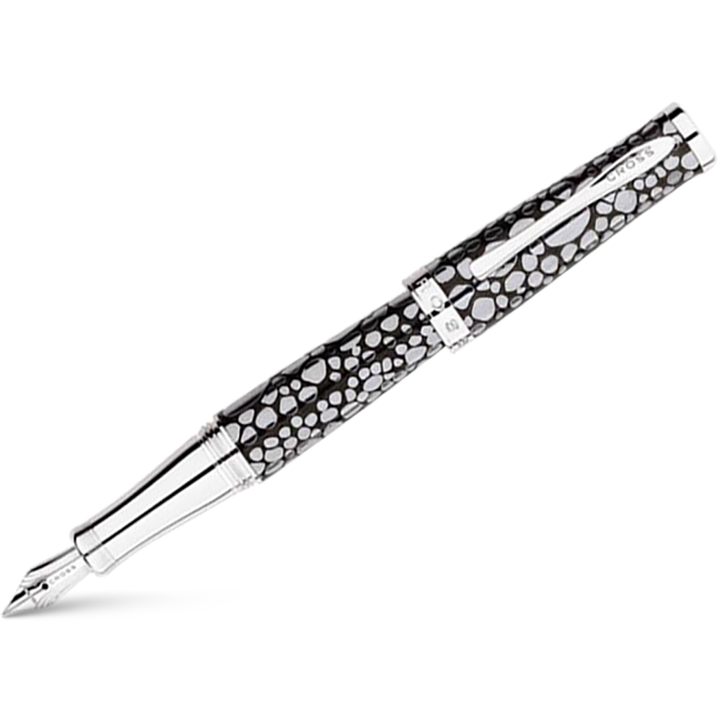Cross Sauvage Fountain Pen - Smoke/Textured Stingray Pattern-Pen Boutique Ltd