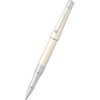 Cross Beverly Rollerball Pen - Pearlescent White Lacquer-Pen Boutique Ltd
