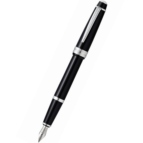Cross Bailey Light Fountain Pen - Polished Black-Pen Boutique Ltd