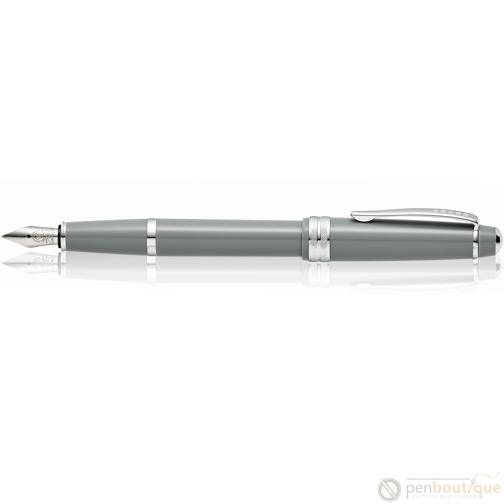 Cross Bailey Light Fountain Pen - Polished Gray-Pen Boutique Ltd