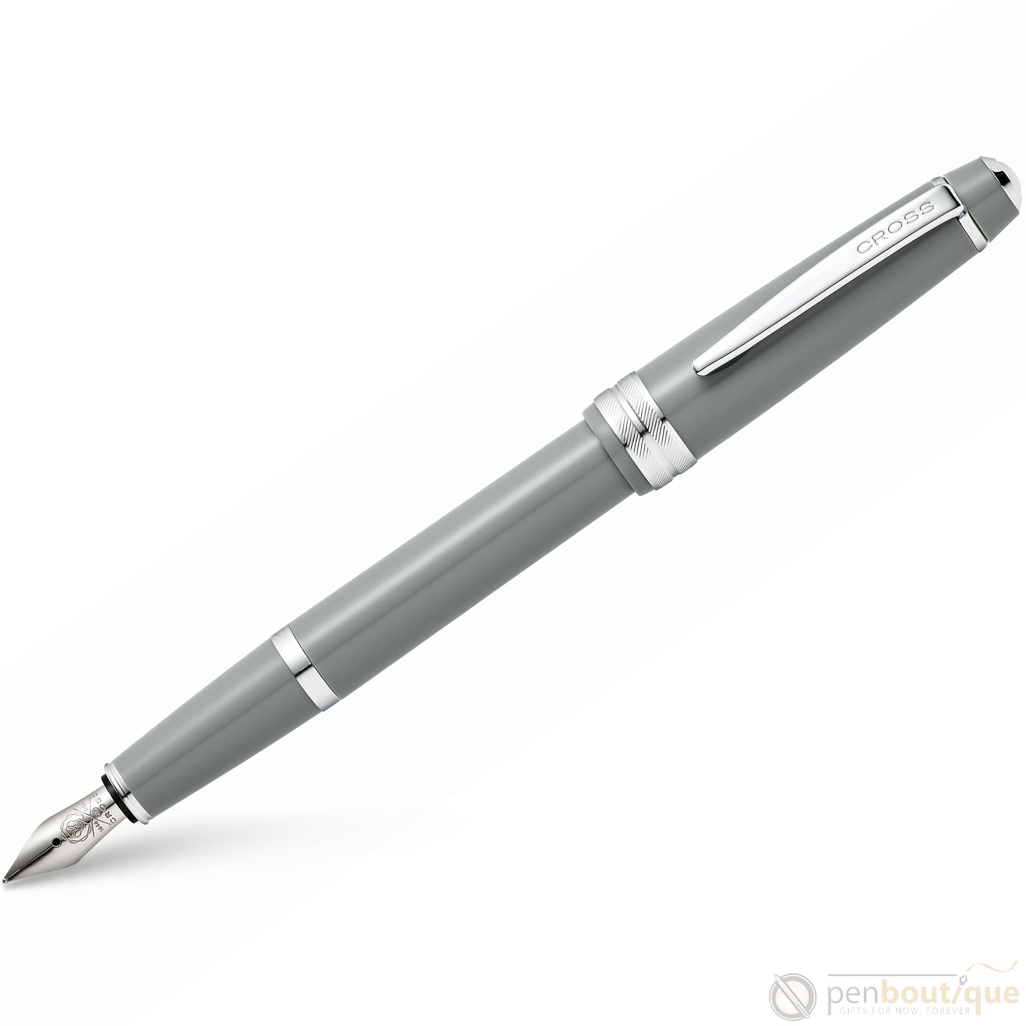 Cross Bailey Light Fountain Pen - Polished Gray-Pen Boutique Ltd
