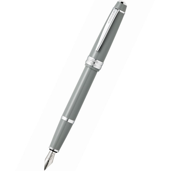 Cross Bailey Light Fountain Pen - Polished Gray-Pen Boutique Ltd