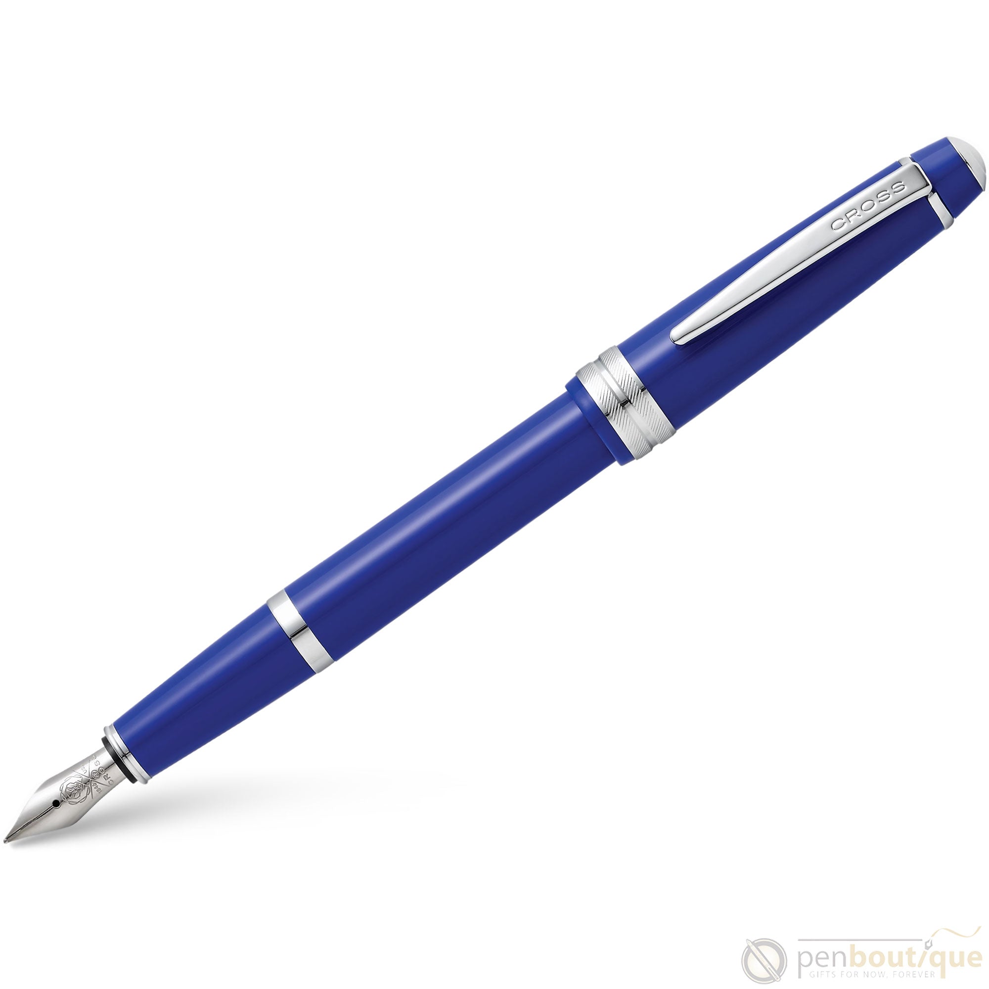 Cross Bailey Light Fountain Pen - Polished Blue-Pen Boutique Ltd