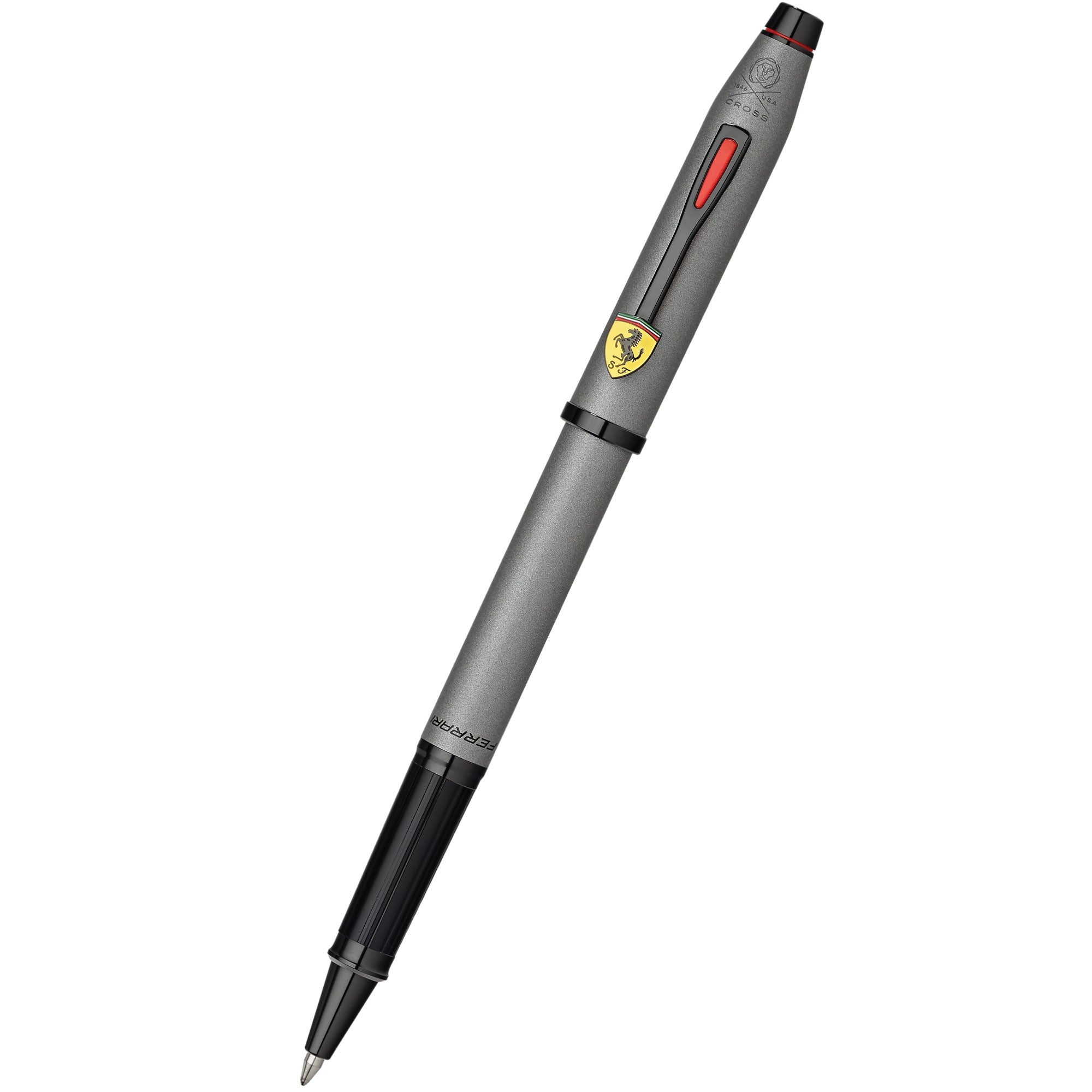Cross Century II Rollerball Pen - Scuderia Ferrari - Titanium Gray-Pen Boutique Ltd