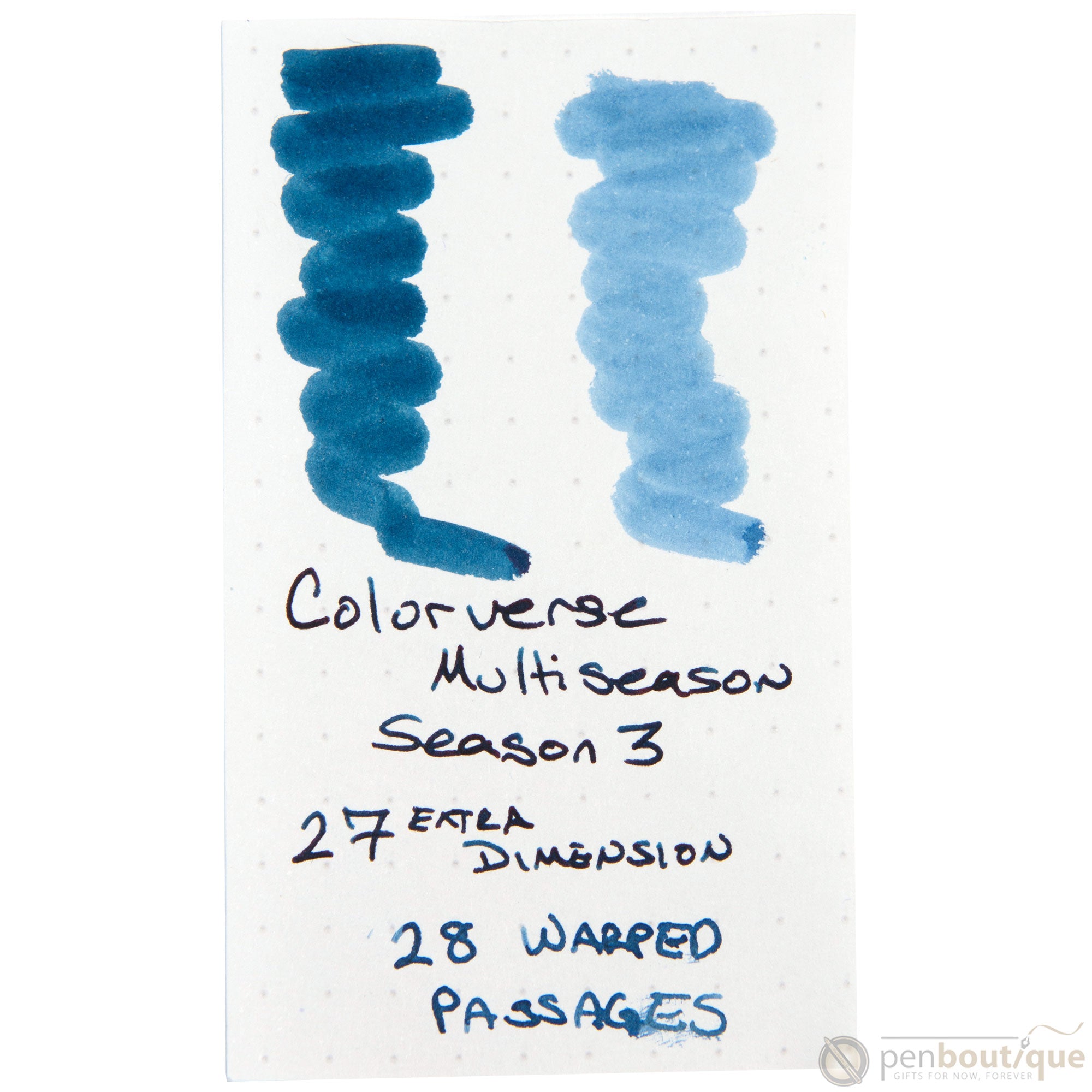 Colorverse Ink - Multiverse - EXTRA DIMENSION & WARPED PASSAGES-Pen Boutique Ltd