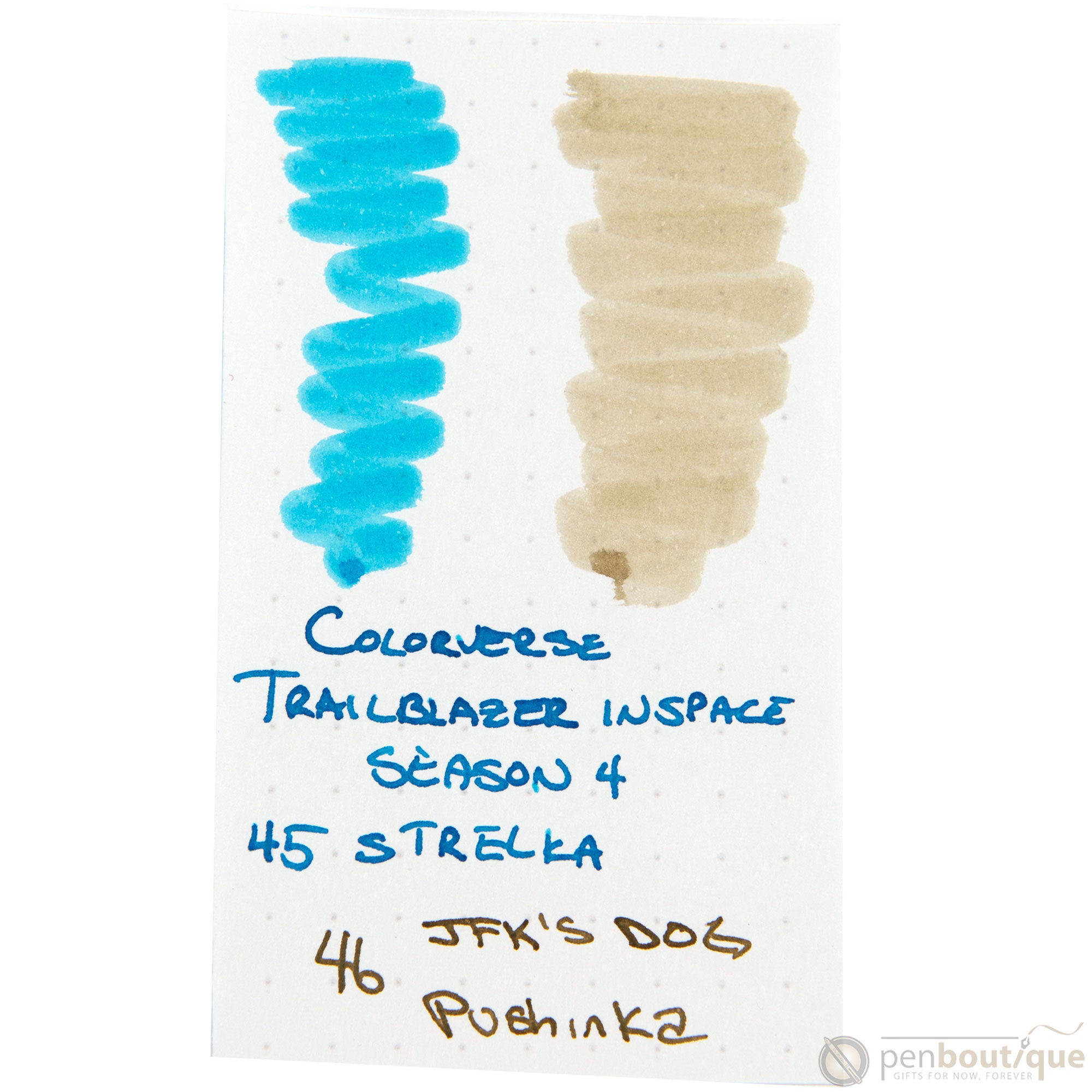 Colorverse Ink - Trailblazer In Space - Strelka & JFK's Dog Pushinka-Pen Boutique Ltd