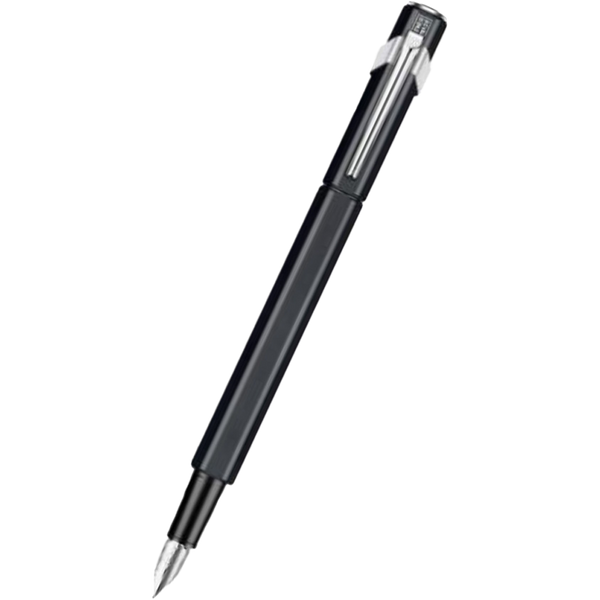 Caran D' Ache 849 Metal Fountain Pen - Black - Extra Fine Nib-Pen Boutique Ltd