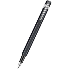 Caran D' Ache 849 Metal Fountain Pen - Black - Extra Fine Nib-Pen Boutique Ltd