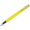 Caran D' Ache 849 Metal Fountain Pen - Yellow Fluorescent - Extra Fine Nib-Pen Boutique Ltd
