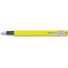 Caran D' Ache 849 Metal Fountain Pen - Yellow Fluorescent - Extra Fine Nib-Pen Boutique Ltd