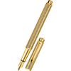 Caran d'Ache Ecridor Fountain Pen - Chevron Gilded-Pen Boutique Ltd